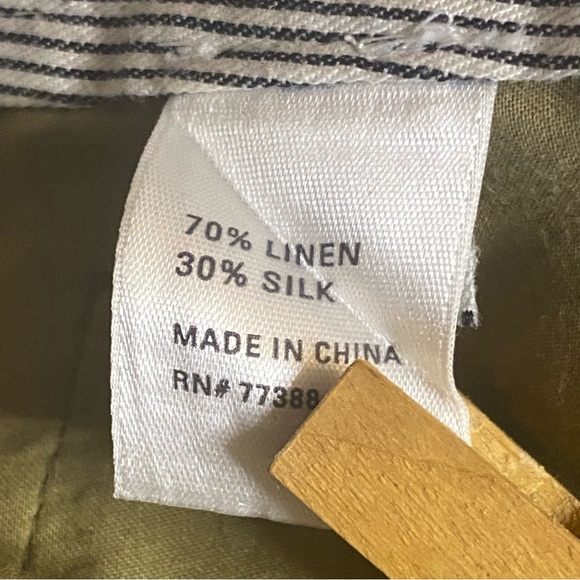 Broadway and Broome Linen/Silk pants - Picture 11 of 12